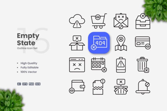 Empty State Icons: The Power of Simplicity in Modern Design