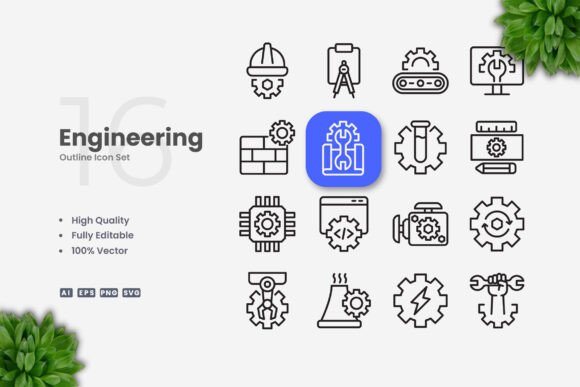 Engineering Icons: Enhancing Visual Communication with Precision and Simplicity