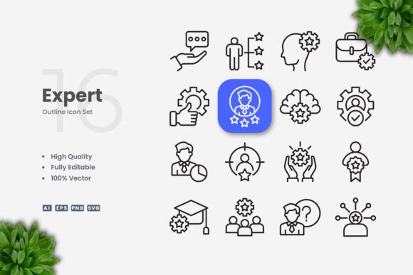 Expert Icons: Versatile and Professional Design Solutions