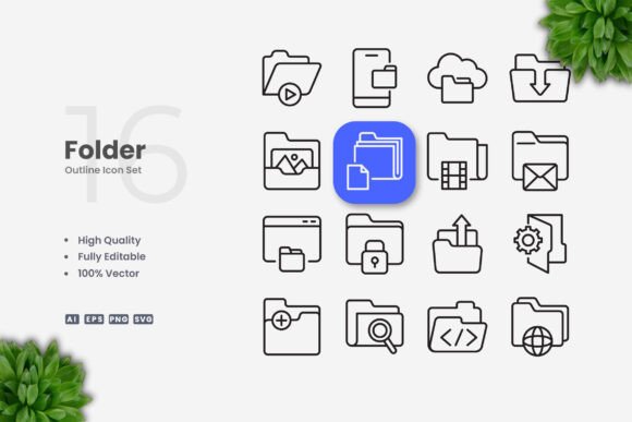Folder Icons: A Versatile Tool for Modern Design