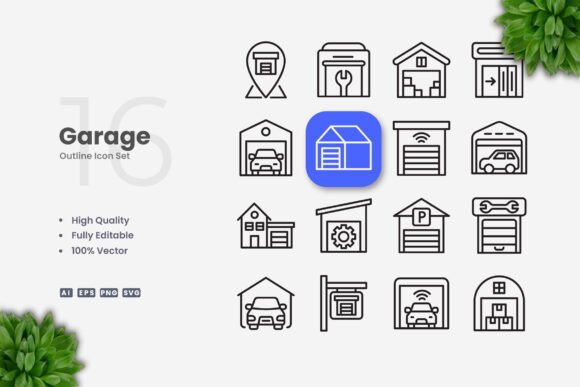 Garage Icons: A Versatile Tool for Modern Designers