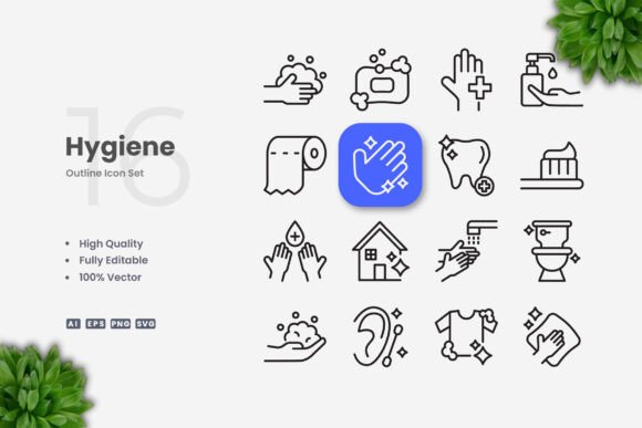 Hygiene Icons: Streamlining Visual Communication in Every Workflow