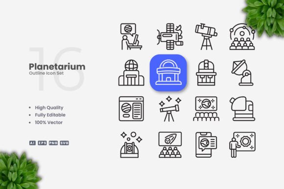 Planetarium Icons: Strategic Design for Modern Communication