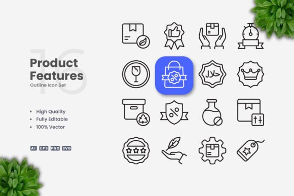 Product Features Icons: A Strategic Tool for Clear Communication and Visual Clarity
